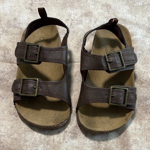 OshKosh B'gosh Other - OshKosh B'gosh Brown Kids Sandals with Buckles
